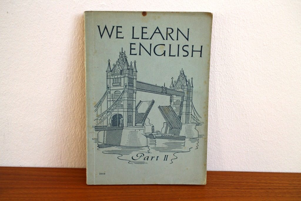 DDRヴィンテージ 1946年刊の英語教科書 WE LEARN ENGLISH